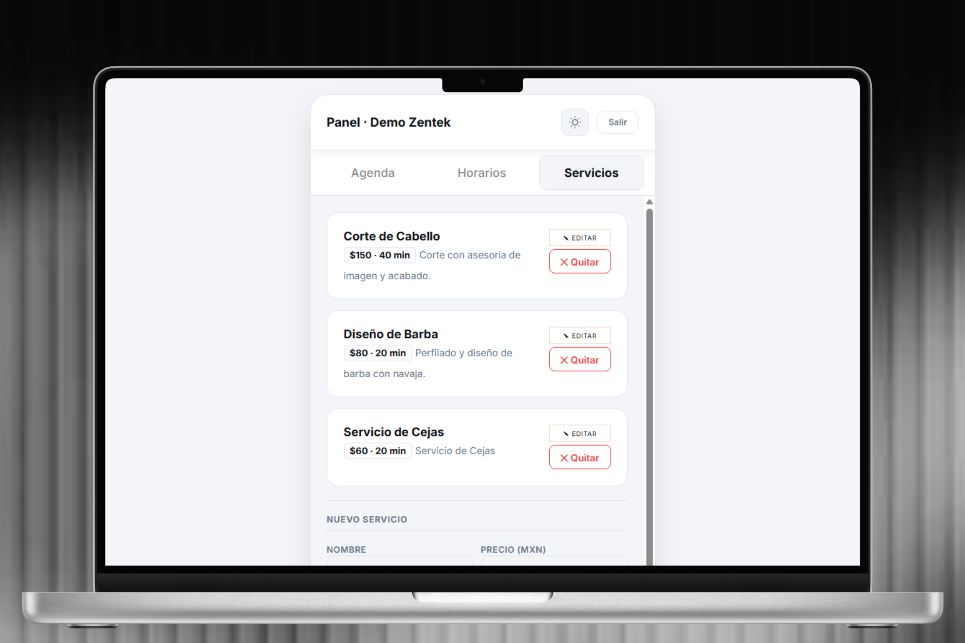 Landing Page